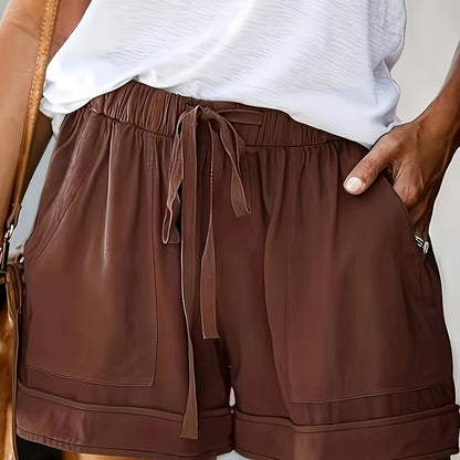 Maya Relaxed-Fit Drawstring Shorts