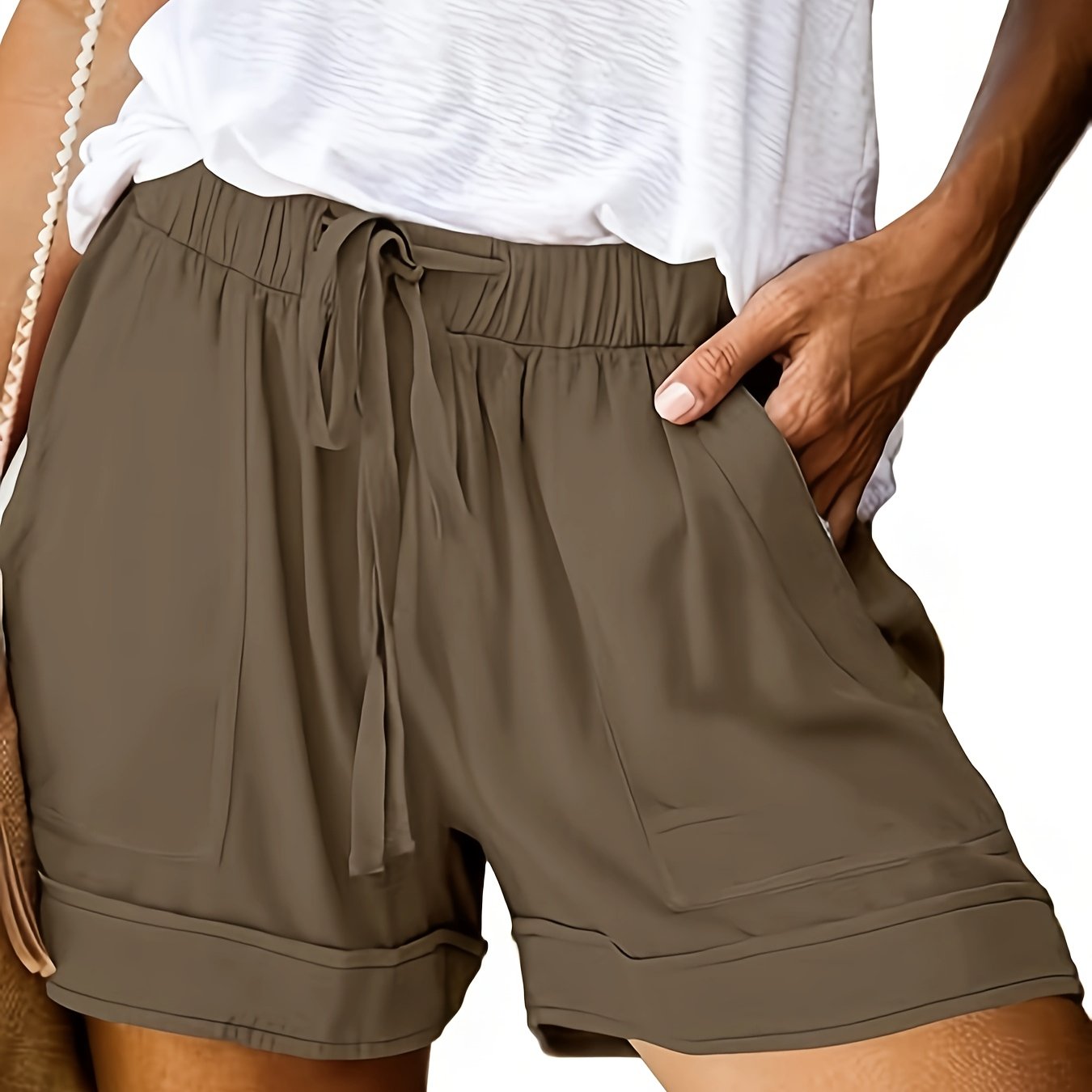 Maya Relaxed-Fit Drawstring Shorts