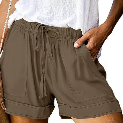 Maya Relaxed-Fit Drawstring Shorts