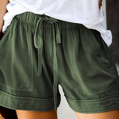 Maya Relaxed-Fit Drawstring Shorts