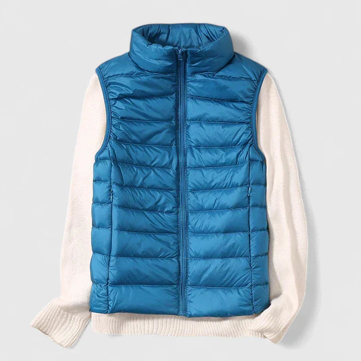 Doris | Ultra-Lightweight Puffer Vest for Effortless Warmth
