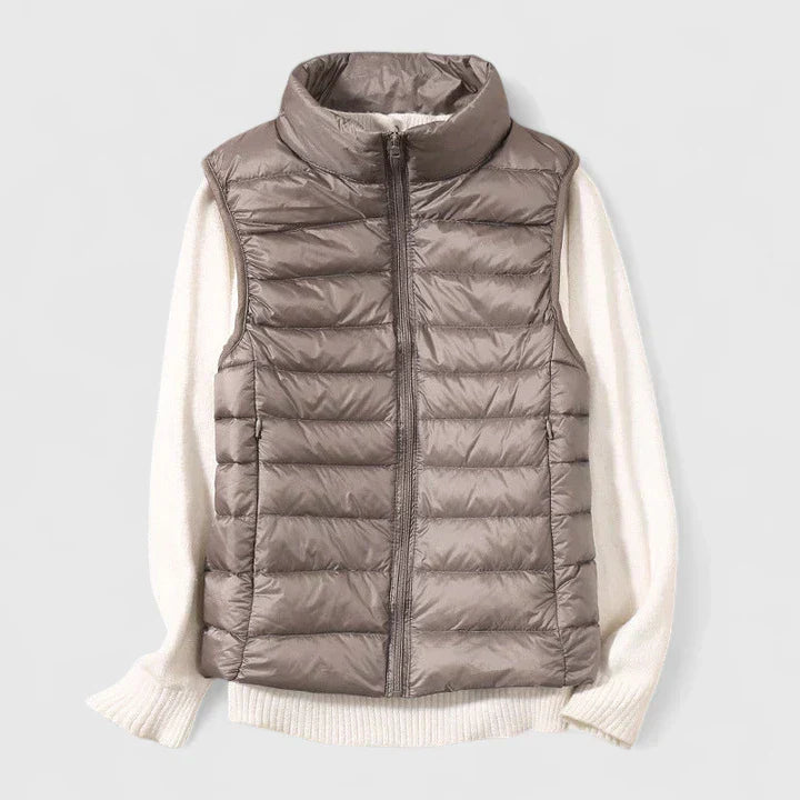 Doris | Ultra-Lightweight Puffer Vest for Effortless Warmth