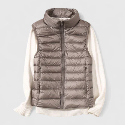 Doris | Ultra-Lightweight Puffer Vest for Effortless Warmth
