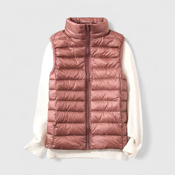 Doris | Ultra-Lightweight Puffer Vest for Effortless Warmth
