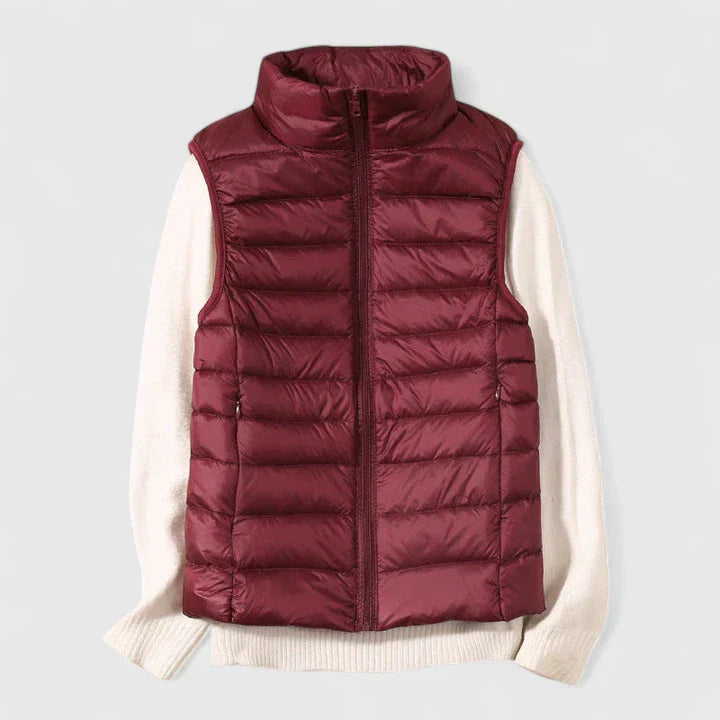 Doris | Ultra-Lightweight Puffer Vest for Effortless Warmth