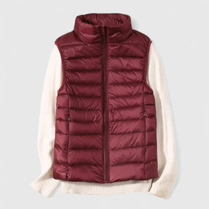 Doris | Ultra-Lightweight Puffer Vest for Effortless Warmth