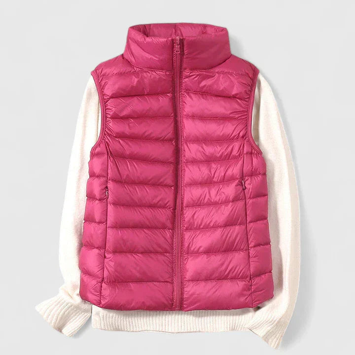 Doris | Ultra-Lightweight Puffer Vest for Effortless Warmth
