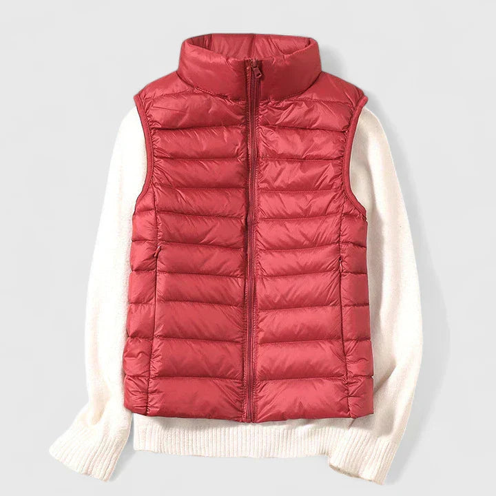 Doris | Ultra-Lightweight Puffer Vest for Effortless Warmth