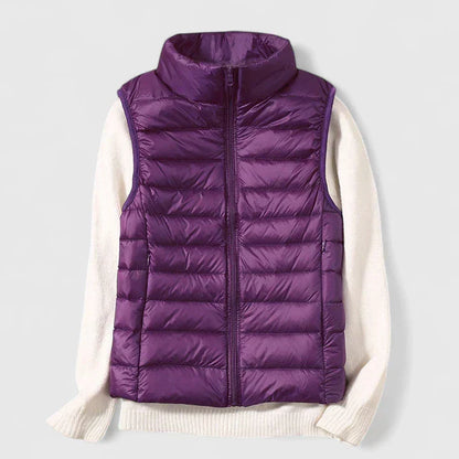 Doris | Ultra-Lightweight Puffer Vest for Effortless Warmth