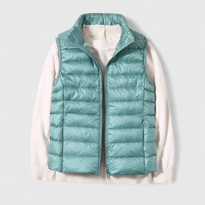 Doris | Ultra-Lightweight Puffer Vest for Effortless Warmth