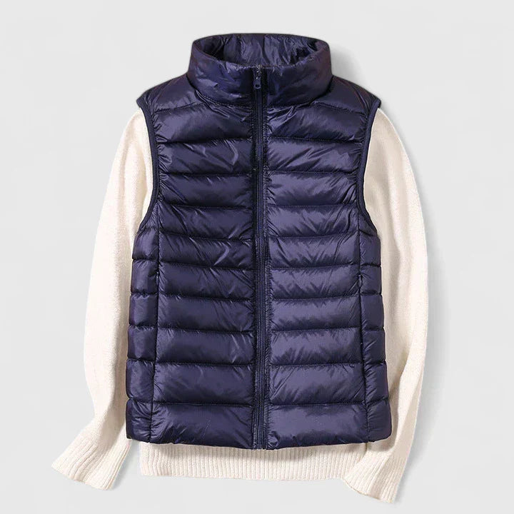 Doris | Ultra-Lightweight Puffer Vest for Effortless Warmth
