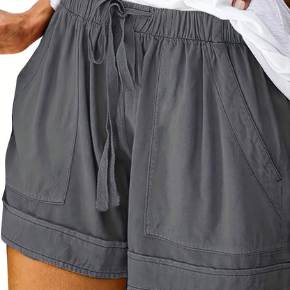 Maya Relaxed-Fit Drawstring Shorts