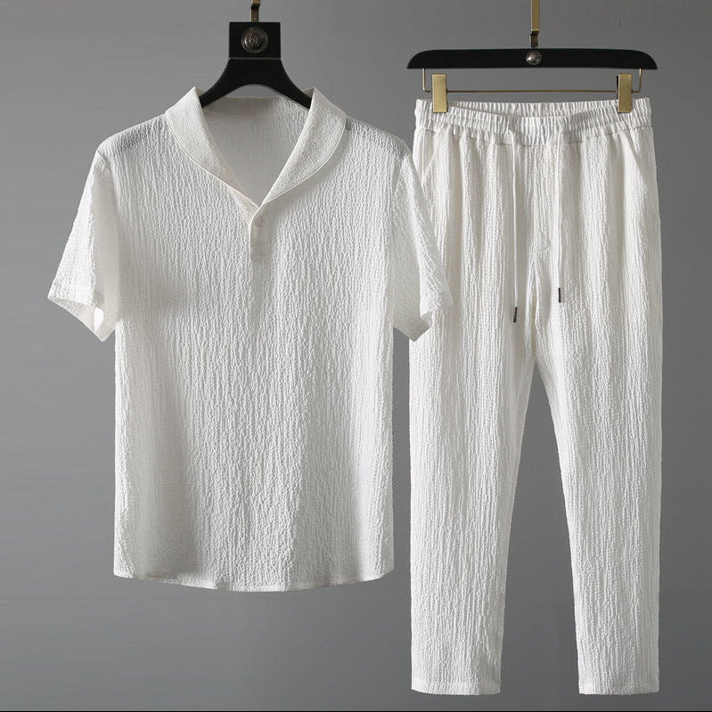 Santorini Linen Set