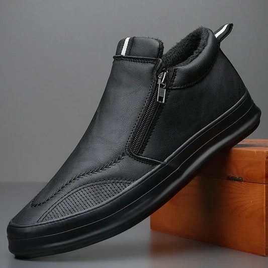 Brooks Leather Trainers - Premium Leather Sneakers for Everyday Style