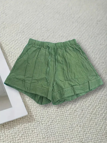 Maya Relaxed-Fit Drawstring Shorts