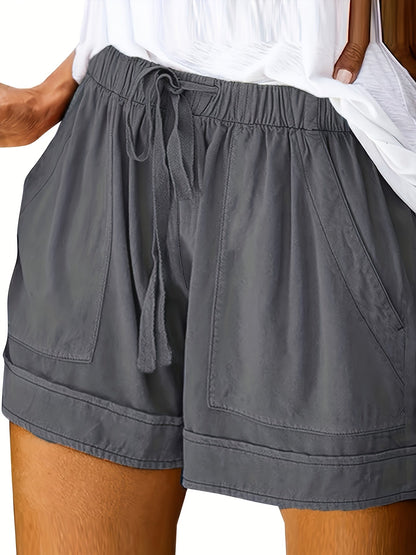Maya Relaxed-Fit Drawstring Shorts