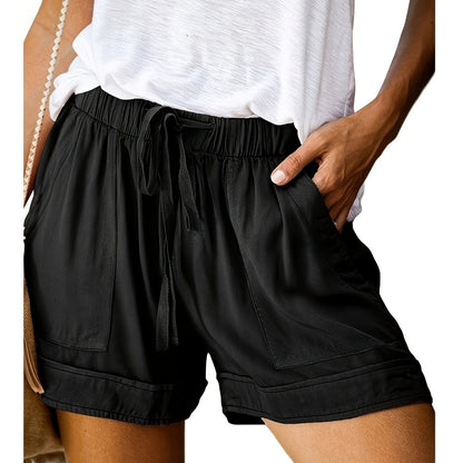Maya Relaxed-Fit Drawstring Shorts
